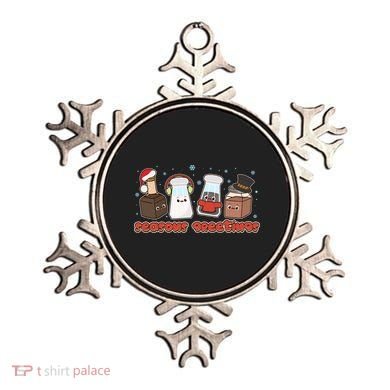 Funny Christmas Seasons Greeting Ornament