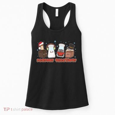 Funny Christmas Seasons Greeting Women's Tank Top