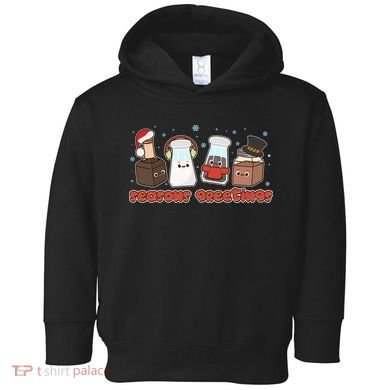 Funny Christmas Seasons Greeting Toddler Hoodie
