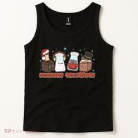 Funny Christmas Seasons Greeting Tank Top thumb 2