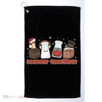Funny Christmas Seasons Greeting Golf Towel thumb 0