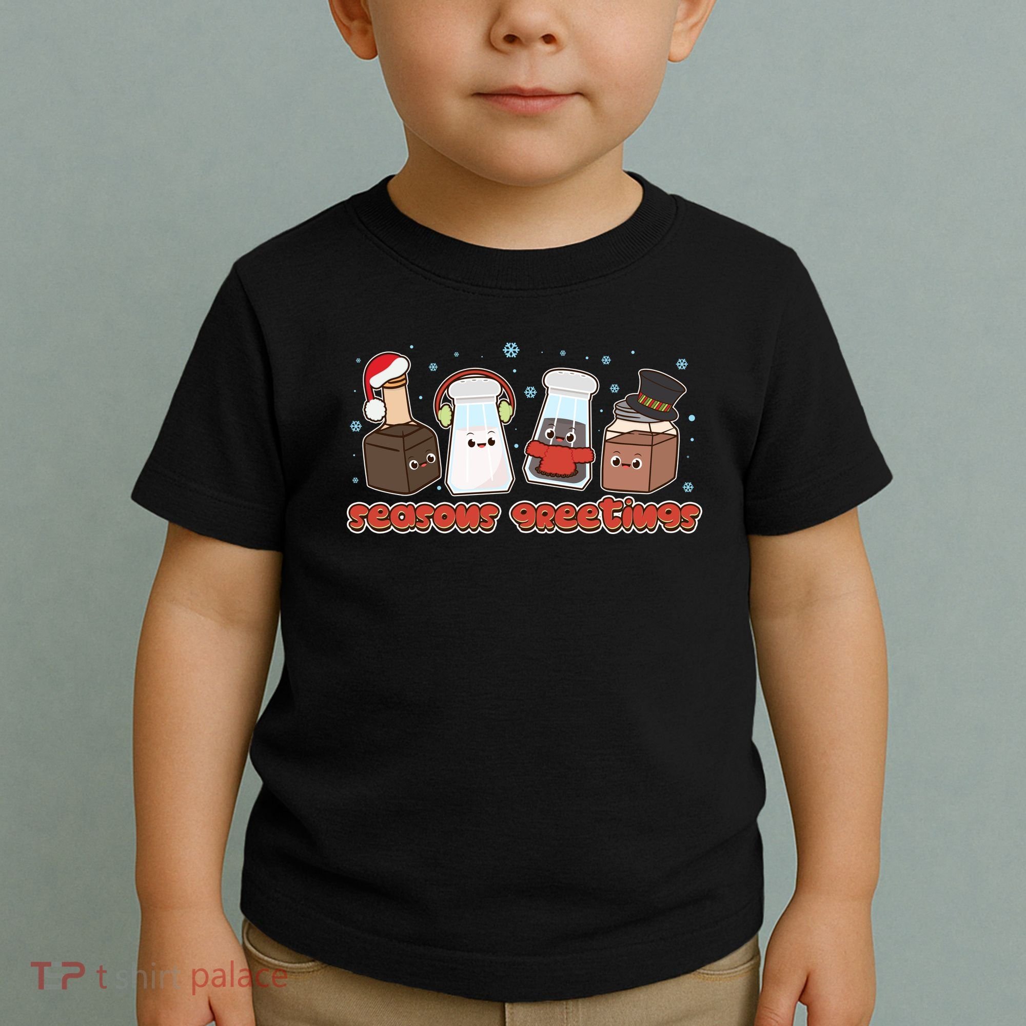 Funny Christmas Seasons Greeting Toddler T-Shirt