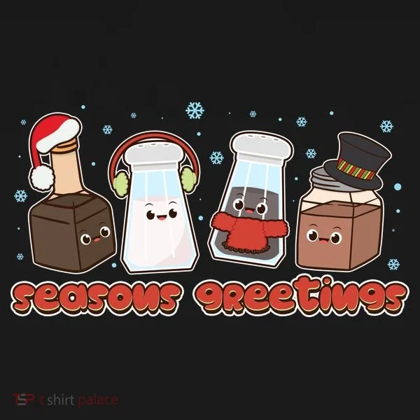 Funny Christmas Seasons Greeting Toddler T-Shirt