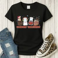 Funny Christmas Seasons Greeting Women's T-Shirt thumb 3