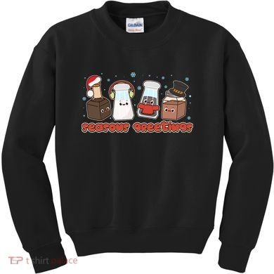 Funny Christmas Seasons Greeting Kids Sweatshirt