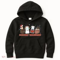 Funny Christmas Seasons Greeting Kids Hoodie thumb 0