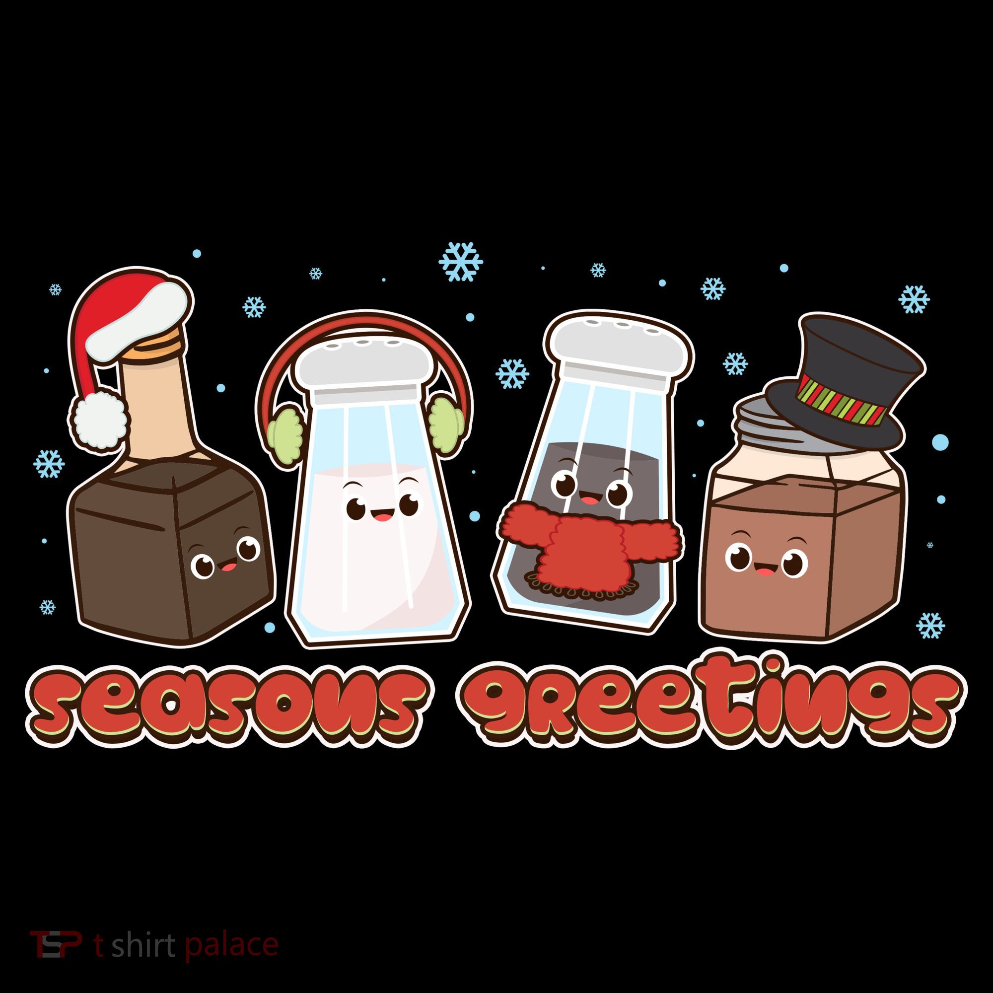 Funny Christmas Seasons Greeting Kids Hoodie