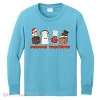 Funny Christmas Seasons Greeting Kids Long Sleeve Shirt thumb 0