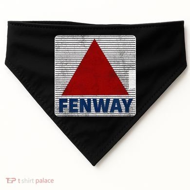 Fenway Citgo Sign Boston Retro Graphic  USA-Made Doggie Bandana