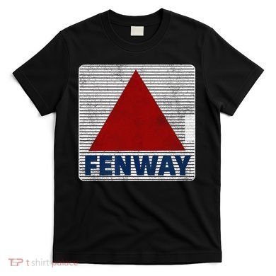 Fenway Citgo Sign Boston Retro Graphic  T-Shirt