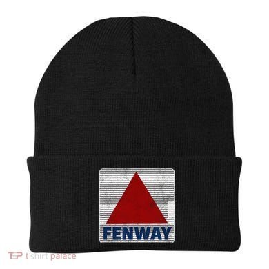 Fenway Citgo Sign Boston Retro Graphic  Beanie
