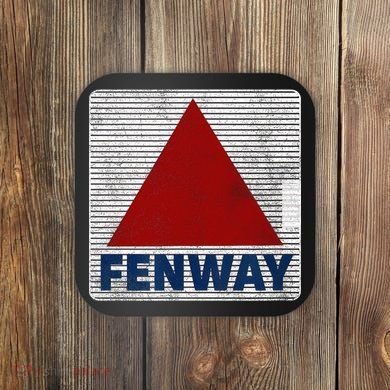 Fenway Citgo Sign Boston Retro Graphic  Coaster
