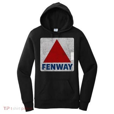 Fenway Citgo Sign Boston Retro Graphic  Women's Hoodie