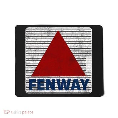 Fenway Citgo Sign Boston Retro Graphic  Mousepad