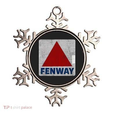 Fenway Citgo Sign Boston Retro Graphic  Ornament