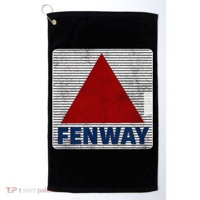 Fenway Citgo Sign Boston Retro Graphic  Golf Towel