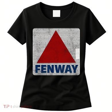 Fenway Citgo Sign Boston Retro Graphic  Women's T-Shirt