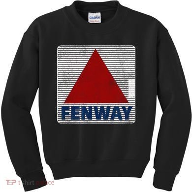 Fenway Citgo Sign Boston Retro Graphic  Kids Sweatshirt