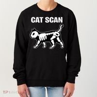 Funny Cat Scan Ct Scan Cat Xgiftray Pun Sarcastic Rad Tech Gift Meaningful Gift Women's Sweatshirt thumb 0