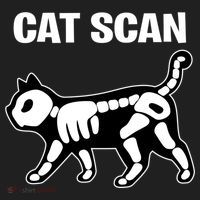 Funny Cat Scan Ct Scan Cat Xgiftray Pun Sarcastic Rad Tech Gift Meaningful Gift Women's Sweatshirt thumb 2