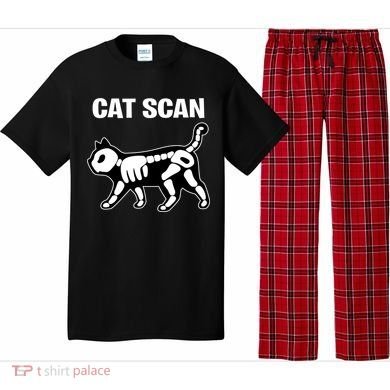 Funny Cat Scan Ct Scan Cat Xgiftray Pun Sarcastic Rad Tech Gift Meaningful Gift Pajama Set