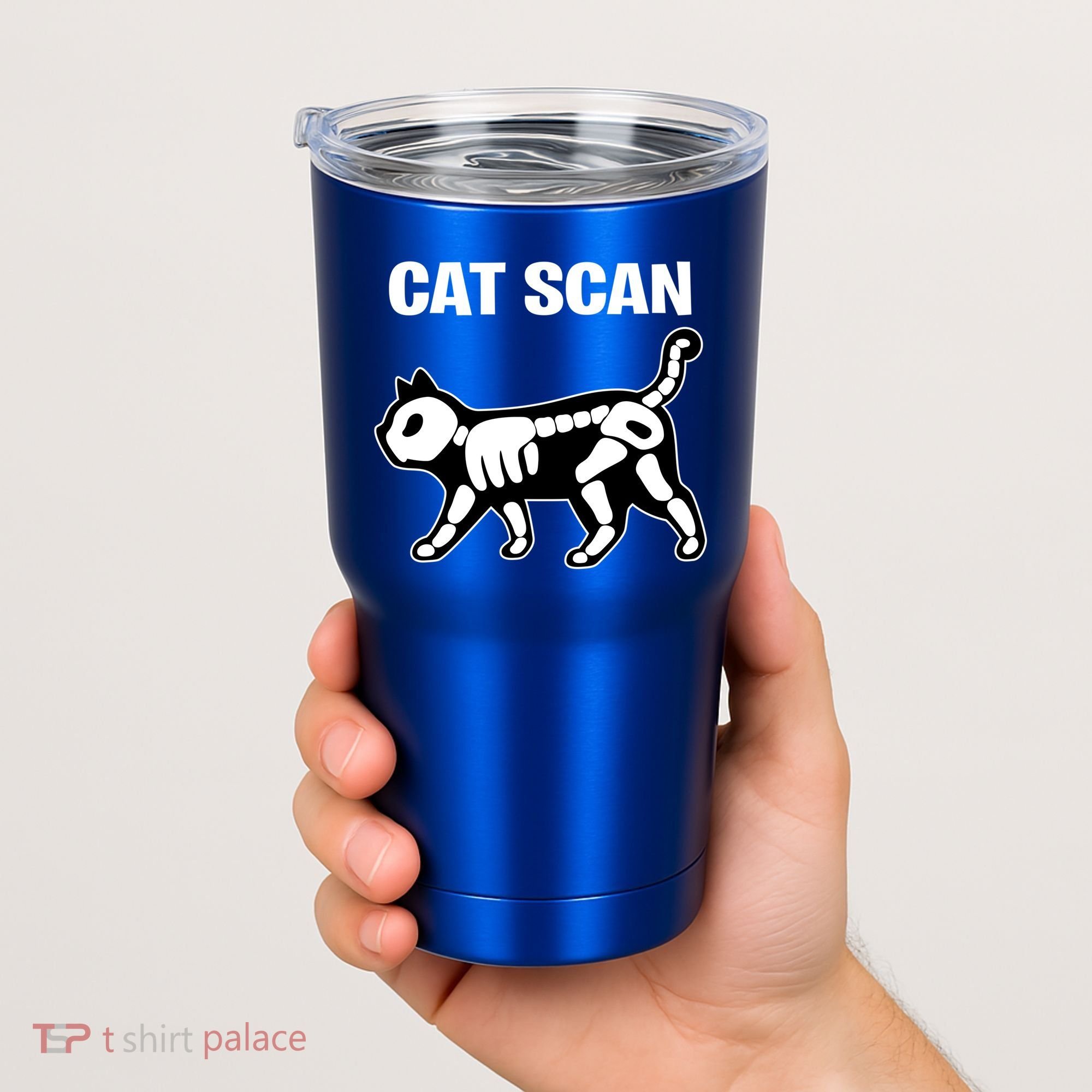 Funny Cat Scan Ct Scan Cat Xgiftray Pun Sarcastic Rad Tech Gift Meaningful Gift Tumbler