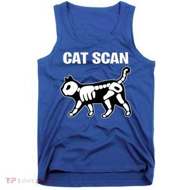 Funny Cat Scan Ct Scan Cat Xgiftray Pun Sarcastic Rad Tech Gift Meaningful Gift Tank Top