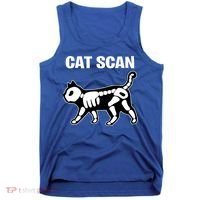 Funny Cat Scan Ct Scan Cat Xgiftray Pun Sarcastic Rad Tech Gift Meaningful Gift Tank Top thumb 0