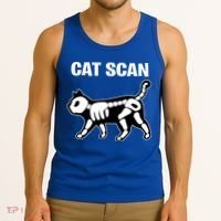 Funny Cat Scan Ct Scan Cat Xgiftray Pun Sarcastic Rad Tech Gift Meaningful Gift Tank Top thumb 3