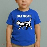 Funny Cat Scan Ct Scan Cat Xgiftray Pun Sarcastic Rad Tech Gift Meaningful Gift Toddler T-Shirt thumb 2
