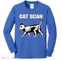 Funny Cat Scan Ct Scan Cat Xgiftray Pun Sarcastic Rad Tech Gift Meaningful Gift Kids Long Sleeve Shirt thumb 0