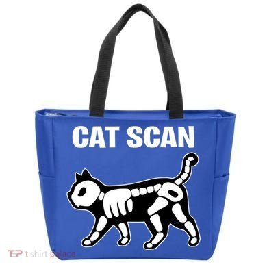 Funny Cat Scan Ct Scan Cat Xgiftray Pun Sarcastic Rad Tech Gift Meaningful Gift Tote Bag