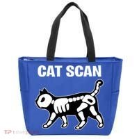 Funny Cat Scan Ct Scan Cat Xgiftray Pun Sarcastic Rad Tech Gift Meaningful Gift Tote Bag thumb 0