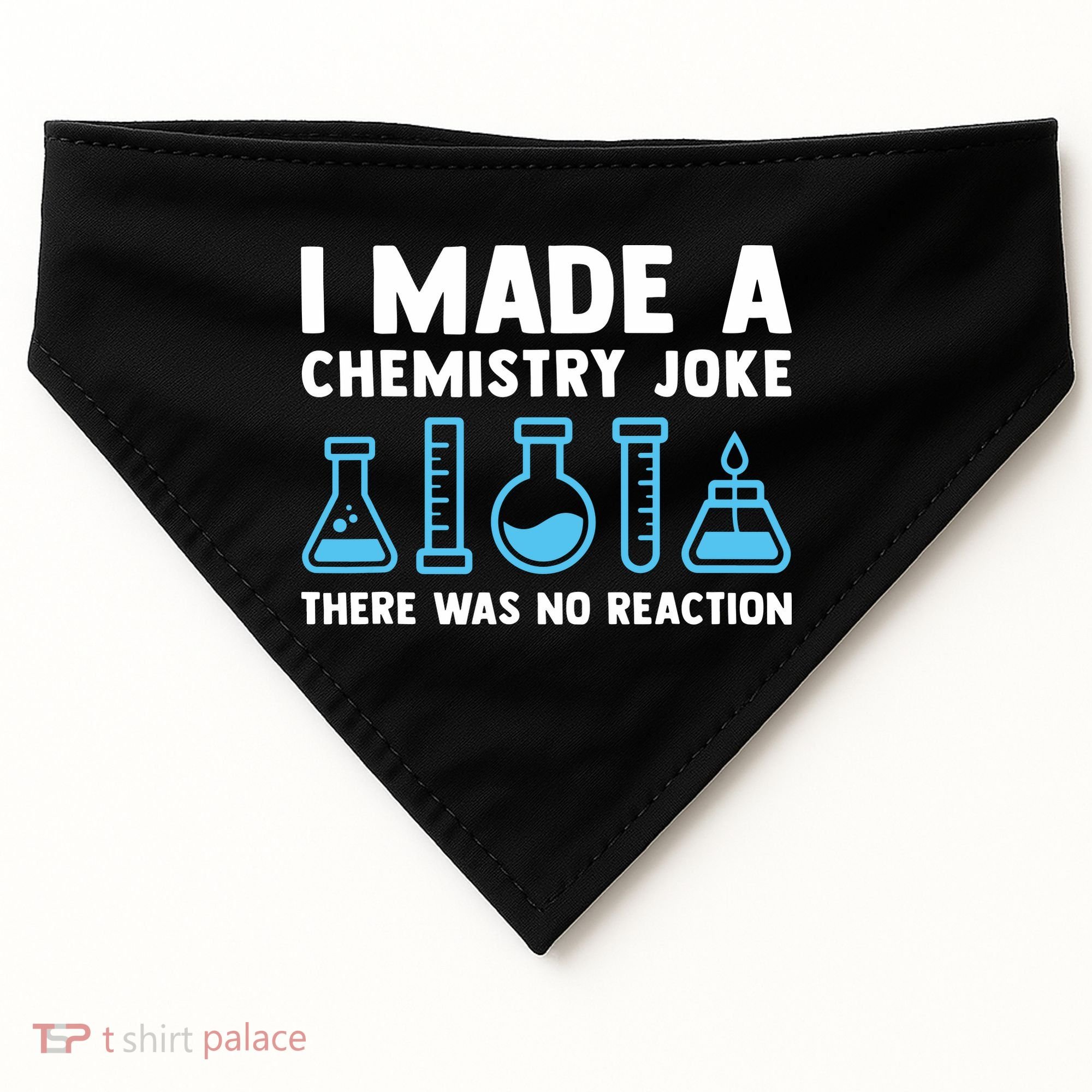 Funny Chemistry Science Teacher Chemist Men Women Gift USA-Made Doggie Bandana