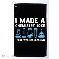 Funny Chemistry Science Teacher Chemist Men Women Gift Golf Towel thumb 0