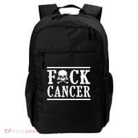 F Cancer Skull And Crossbones Backpack thumb 0