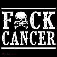 F Cancer Skull And Crossbones Bucket Hat thumb 4