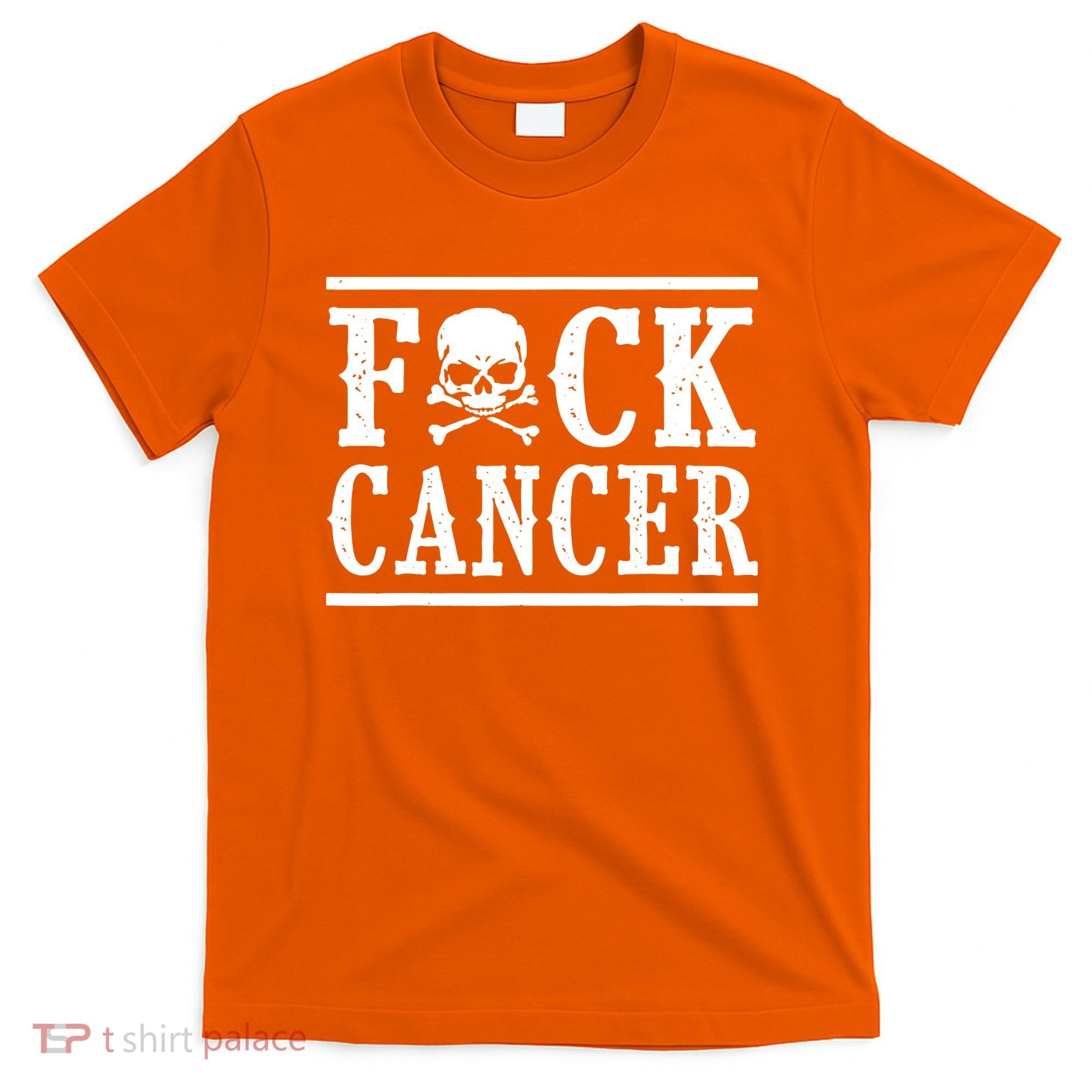 F Cancer Skull And Crossbones T-Shirt
