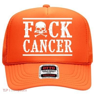 F Cancer Skull And Crossbones Hat
