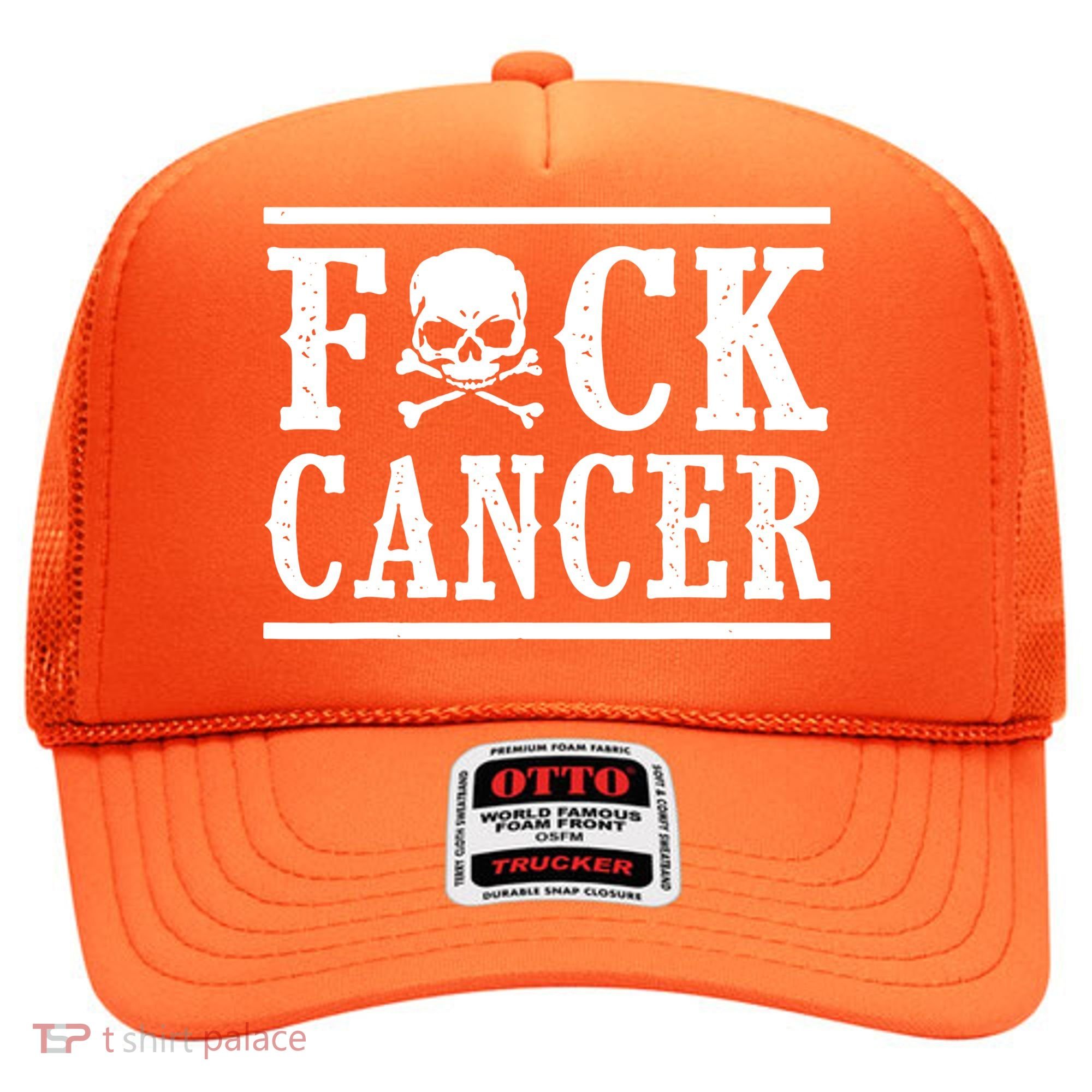 F Cancer Skull And Crossbones Hat