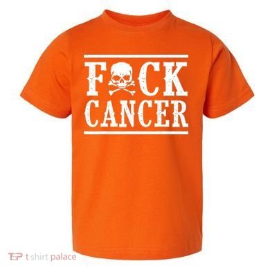 F Cancer Skull And Crossbones Toddler T-Shirt
