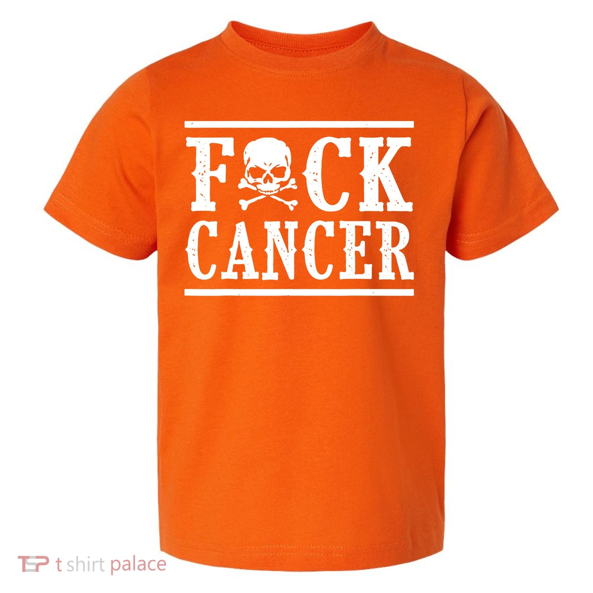 F Cancer Skull And Crossbones Toddler T-Shirt