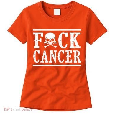 F Cancer Skull And Crossbones Women's T-Shirt