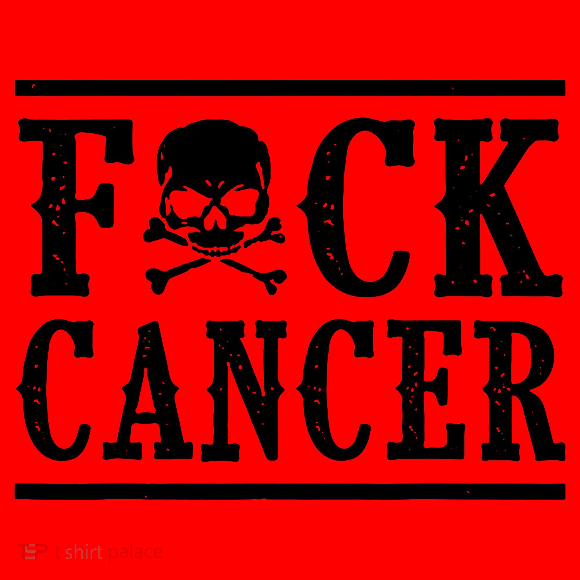 F Cancer Skull And Crossbones Santa Hat