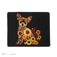 Floral Chihuahua Sunflower Mama Cute Mom Mother's Day  Mousepad thumb 0
