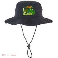 Funny Cute St Patrick's Day One Lucky Teacher Bucket Hat thumb 0