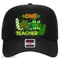 Funny Cute St Patrick's Day One Lucky Teacher Hat thumb 0