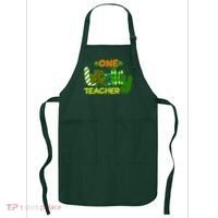 Funny Cute St Patrick's Day One Lucky Teacher Apron thumb 0