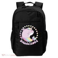 Funny Cute Sharkicorn Shark Unicorn Backpack thumb 0