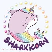 Funny Cute Sharkicorn Shark Unicorn Women's Hoodie thumb 2